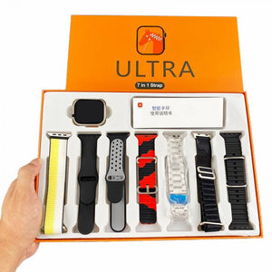 7 IN 1 ULTRA SMART WATCH WITH SEVEN STRAPS | ORIGINAL PRODUCTS