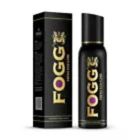 Fogg Fresh Spicy Premium Black Series No Gas Fragrant Body Spray For Men, 150ml